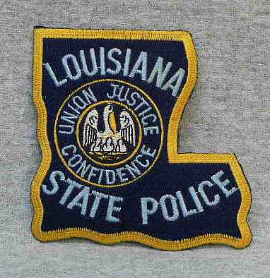P104 Police Patch Louisiana State Police