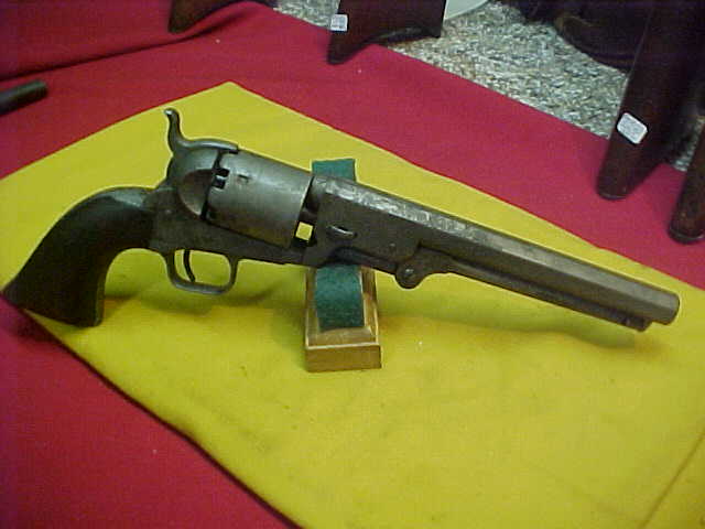 #4886 Colt 1851 Navy, 71XXX range (1858) and being the scarce variation “Large guard iron-strapped New York”
